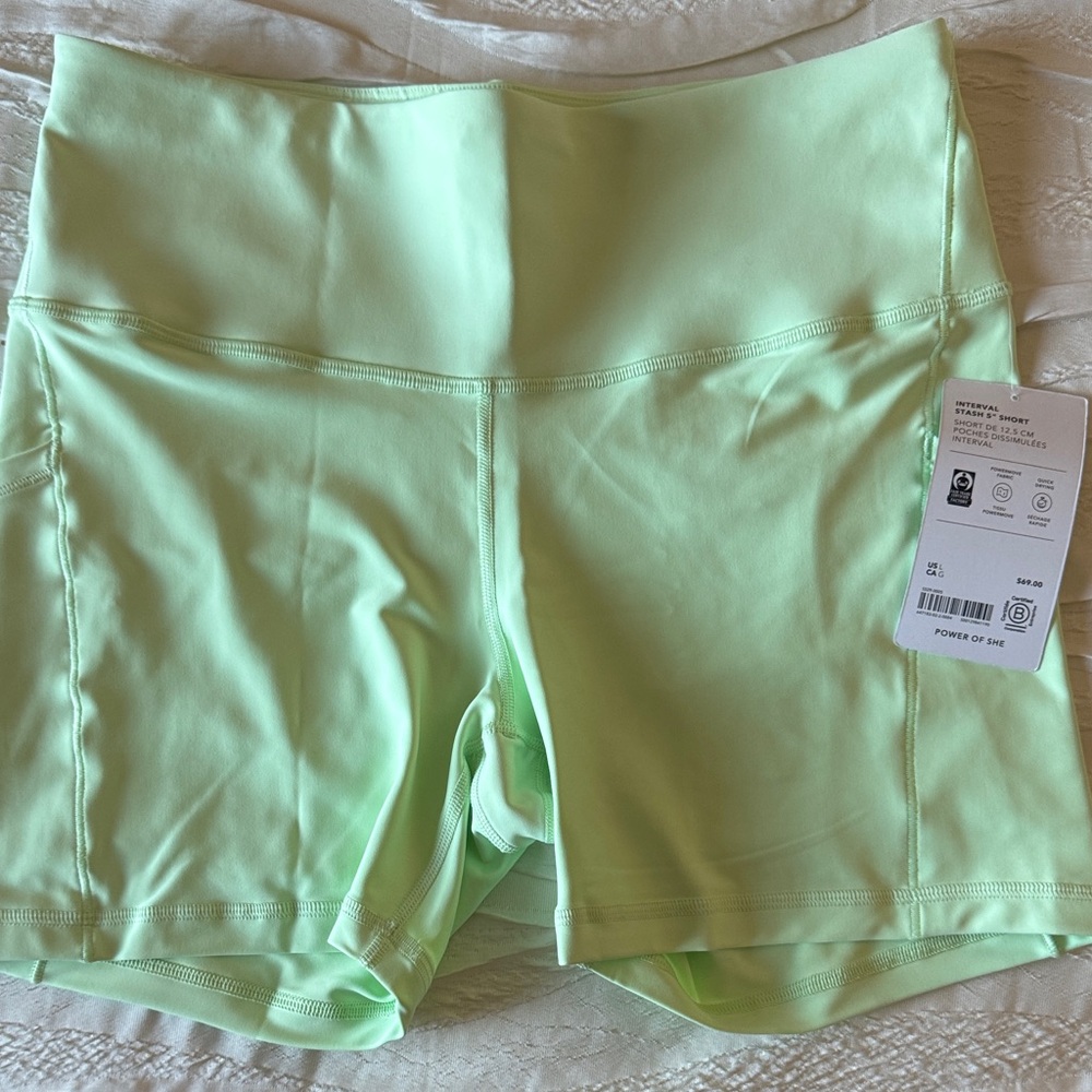 Athleta Interval Stash 5” Shorts